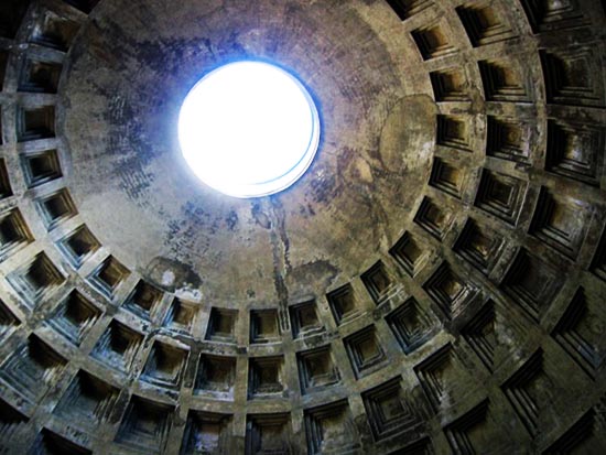 Pantheon - Dome with oculus 