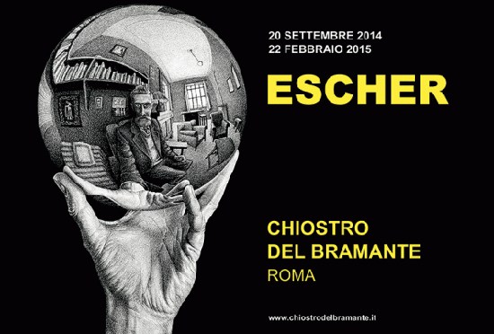 mostra di escher a roma - 2014